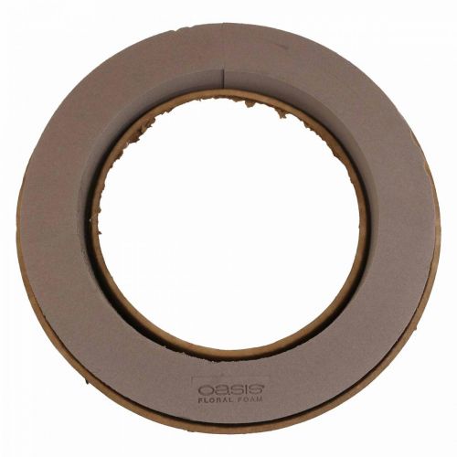 položky Oasis Floral Foam Ring Biolit Nature Source Brown 44cm 2 ks
