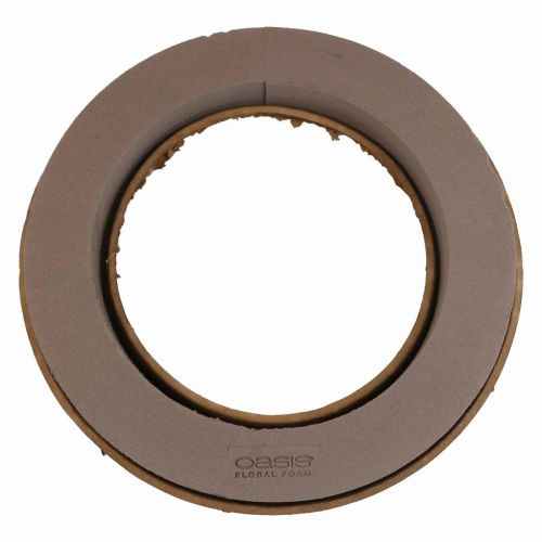 Floristik24 Oasis Floral Foam Ring Biolit Nature Source Brown 44cm 2ks