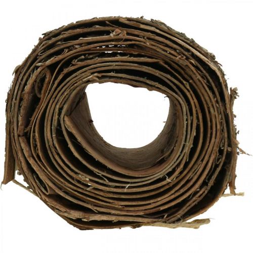 Floristik24 Březová kůra role hnědá, šedá kůra pro řemesla 15×300cm
