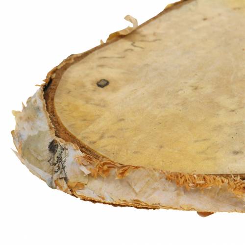 Floristik24 Dřevěné kotouče březový ovál přírodní 7,5 × 13 cm 1kg