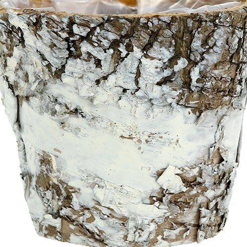 položky Březový květináč mini bílý květináč květináč Ø7cm V7cm 10ks