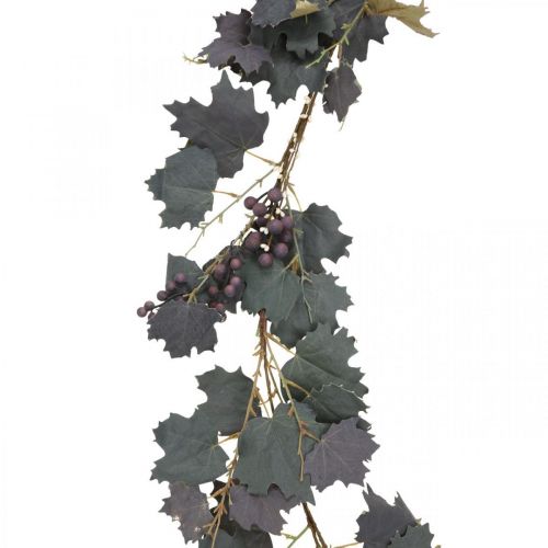 položky Deco Garland Vinné listy a hrozny Podzimní girlanda 180cm