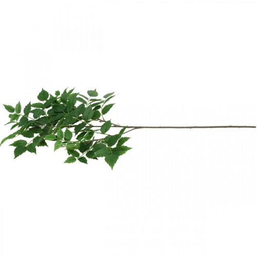 Floristik24 Deco Branch Umělé listy Větev Zelená březová větev 90cm