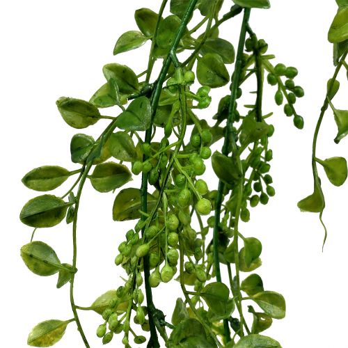 položky Závěsy listů s bobulemi 115cm zelené