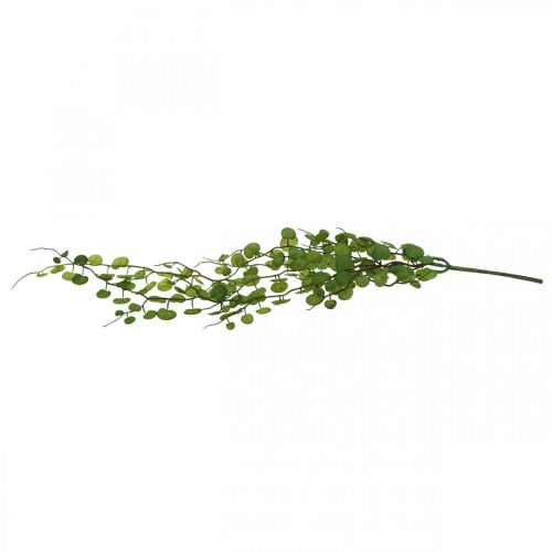 Floristik24 Závěsný zelený rostlinný umělý věšák na listy 5 pramenů 58cm