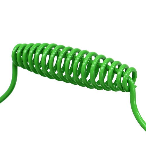 Floristik24 Plechové vědro májově zelené Ø15cm H14,5cm