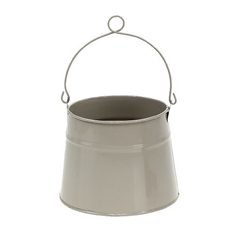 Kovové vědro Ø12cm H11,5cm bahno