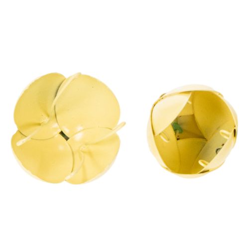 položky Kovová závěsná květina pro romantickou dekoraci do interiéru i exteriéru, 6 cm, 6 kusů