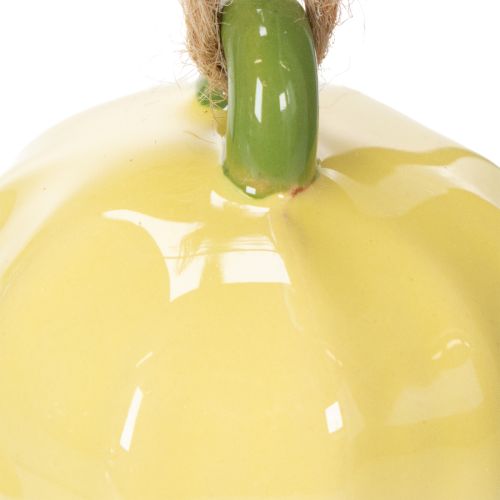 položky Keramické květinové přívěsky, veselý design, květinový vzor, jarní dekorace, 9 cm, 6 kusů