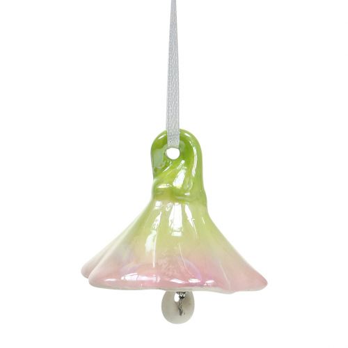 Floristik24 Květinové zvonky na zavěšení barevné 4,5cm - 5,5cm 4ks