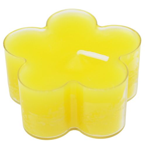 Floristik24 Květ světle žlutý 12ks