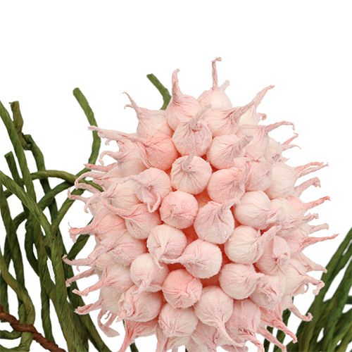 položky Větev květ Foam Pink/Green 65cm