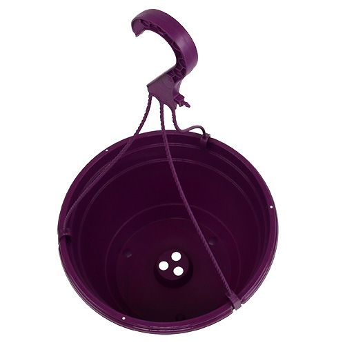 položky Závěsný košík 25cm fialový