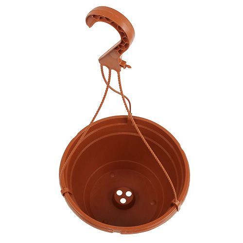 položky Závěsný košík Ø25cm terakota