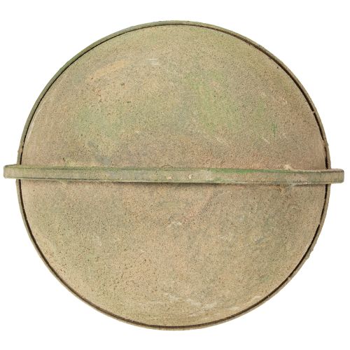 položky Květinový koš, závěsný koš, kovová dekorace zahrada Ø16cm V38cm