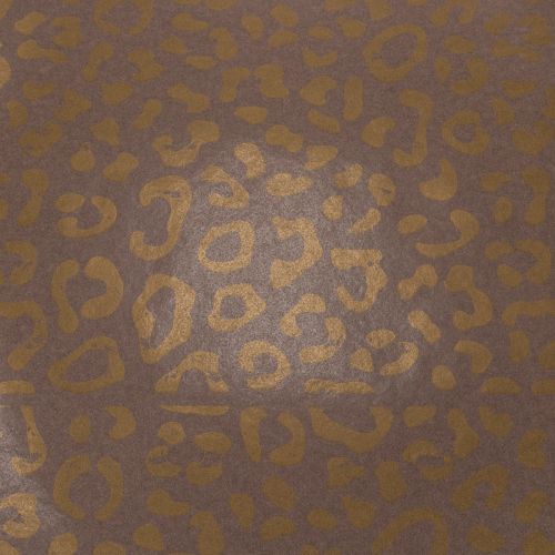 Hedvábné květinové leopardí vzor hnědé, odolné proti mokru 50x75cm 20ks | Floristik24.cz