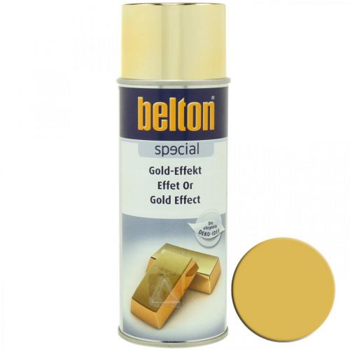 Floristik24 Belton speciální barva ve spreji zlatá barva ve spreji zlatá 400ml