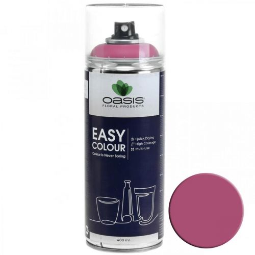 Floristik24 OASIS® Easy Color Spray, barva ve spreji růžová 400 ml