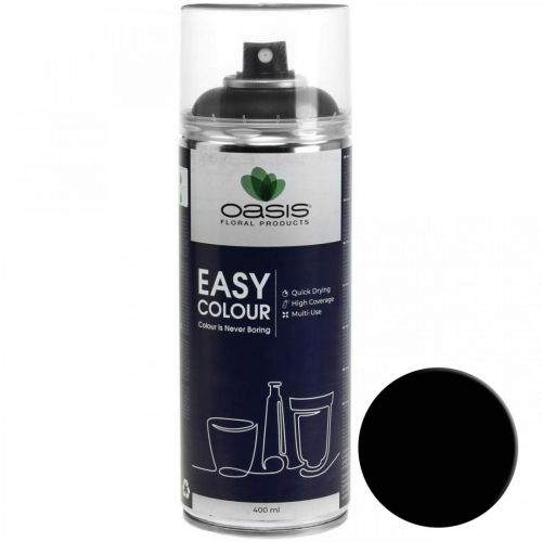 položky OASIS® Easy Color Spray, barva ve spreji černá 400 ml