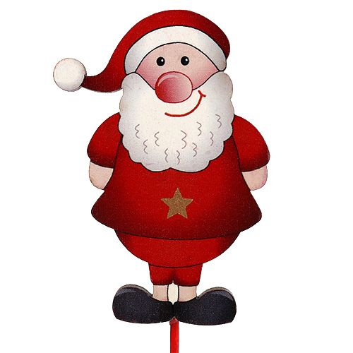 Floristik24 Květinové knoflíky Nikolaus 12ks