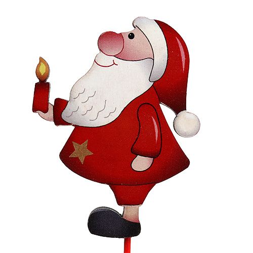 Floristik24 Květinové knoflíky Nikolaus 12ks