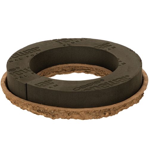 Květinový pěnový kroužek OASIS® Renewal® Floral Foam Biolit® 24 cm 2 ks nakoupit | Floristik24.cz
