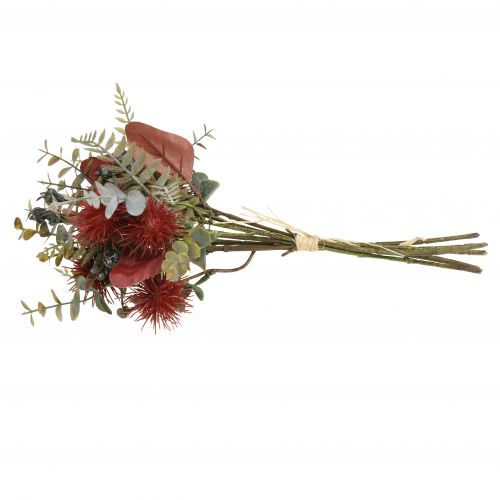 Floristik24 Kytice umělé květiny eukalyptus bodlák květinová dekorace 36cm