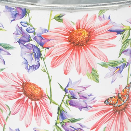 položky Květináč, jarní dekorace, květináč, kov, Ø12cm, V10,5cm