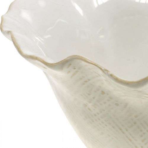 položky Květináč keramický květináč pohárek květináč bílý Ø19cm