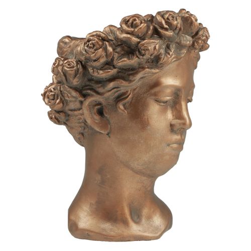 Floristik24 Květináč čelenka květináč betonová výška 27,5 cm