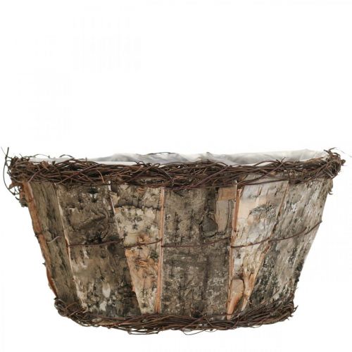 položky Květináč květináč kulatá liána z březové kůry Ø24cm V13cm