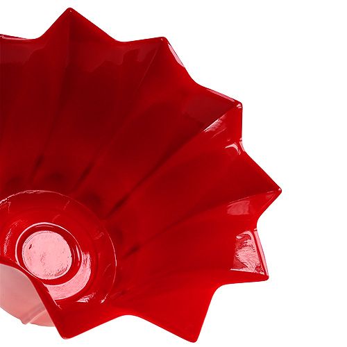 položky Květináč plastový červený Ø10,5cm 10ks