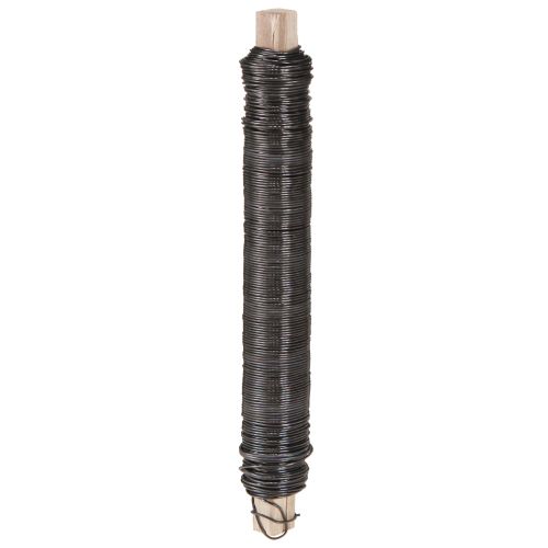 Floristik24 Květinový balicí drát modrý žíhaný 0,65mm 100g
