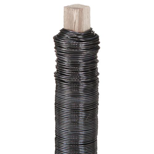 Floristik24 Květinový balicí drát modrý žíhaný 0,65mm 100g