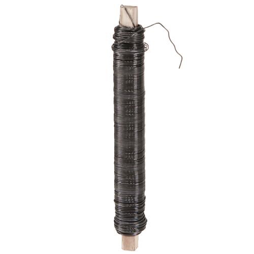 Floristik24 Květinový balicí drát modrý žíhaný 0,65mm 100g