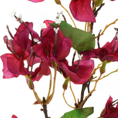 Floristik24 Bougainvillea umělá květina Růžová Umělá deco větev V52cm