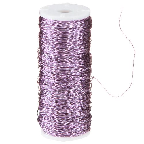 položky Drát s bujónovým efektem Ø0,30mm 100g/140m Levandule