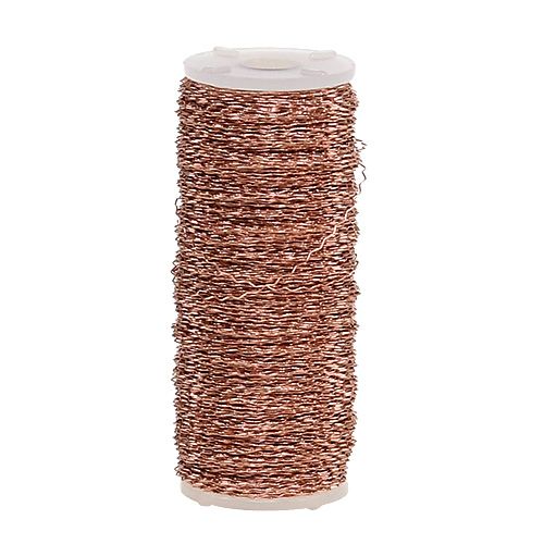 Drát s bujónovým efektem 100g mědi
