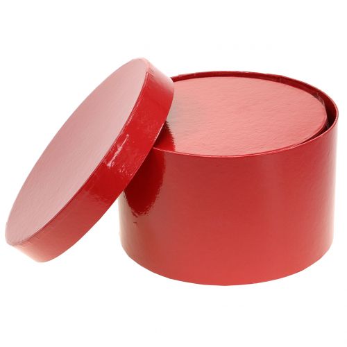 položky Květináč červený lesklý Ø18/20cm 2 ks