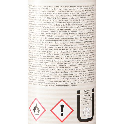 položky Protipožární sprej zpomalující hoření sprej zpomalující hoření 400ml