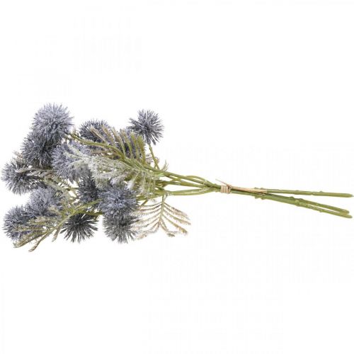 Floristik24 Umělý bodlák Blue Globe bodlák L33cm 3ks