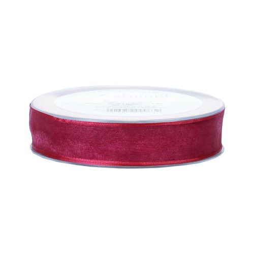 položky Šifonová stuha organzová stuha ozdobná stuha organza fialová 15mm 20m