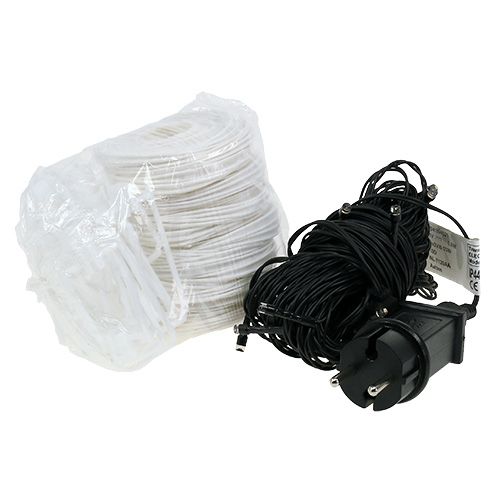 Floristik24 Čínské lucerny s 20 LED bílými 9,5m