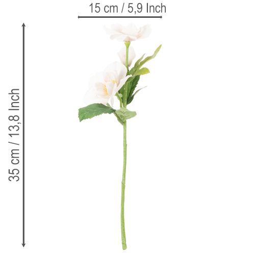 Umělá vánoční růžová kytice, vánoční kytice, 35 cm, 6 kusů | Floristik24.cz