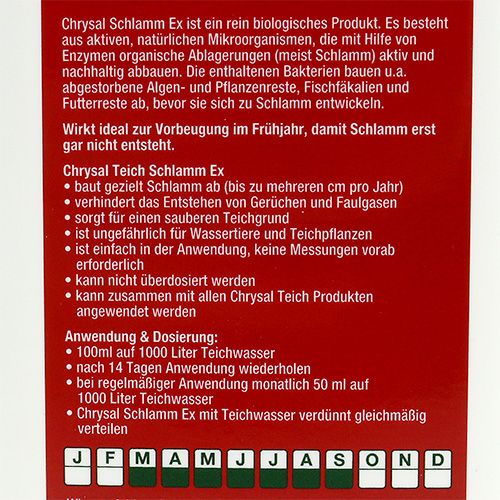 Floristik24 Jezírkové bahno Chrysal Ex 1000ml