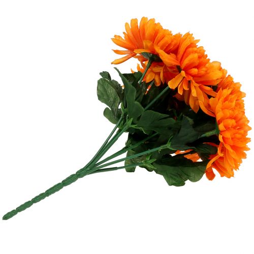 Floristik24 Chryzantéma oranžová se 7 květy
