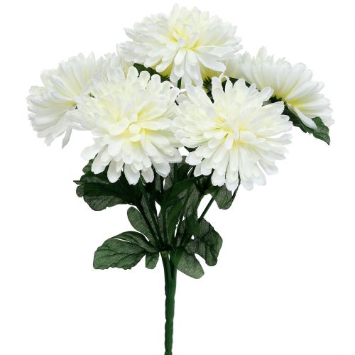 Floristik24 Chryzantéma bílá se 7 květy