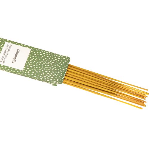položky Citronella vonné tyčinky Bamboo L50cm 20 tyčinek x 2