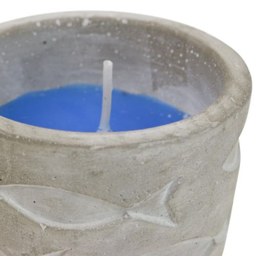 Floristik24 Citronella svíčka v květináči vonná svíčka citron Ø7,5cm V6,5cm