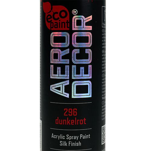 Floristik24 Barva ve spreji matná tmavě červená 400ml